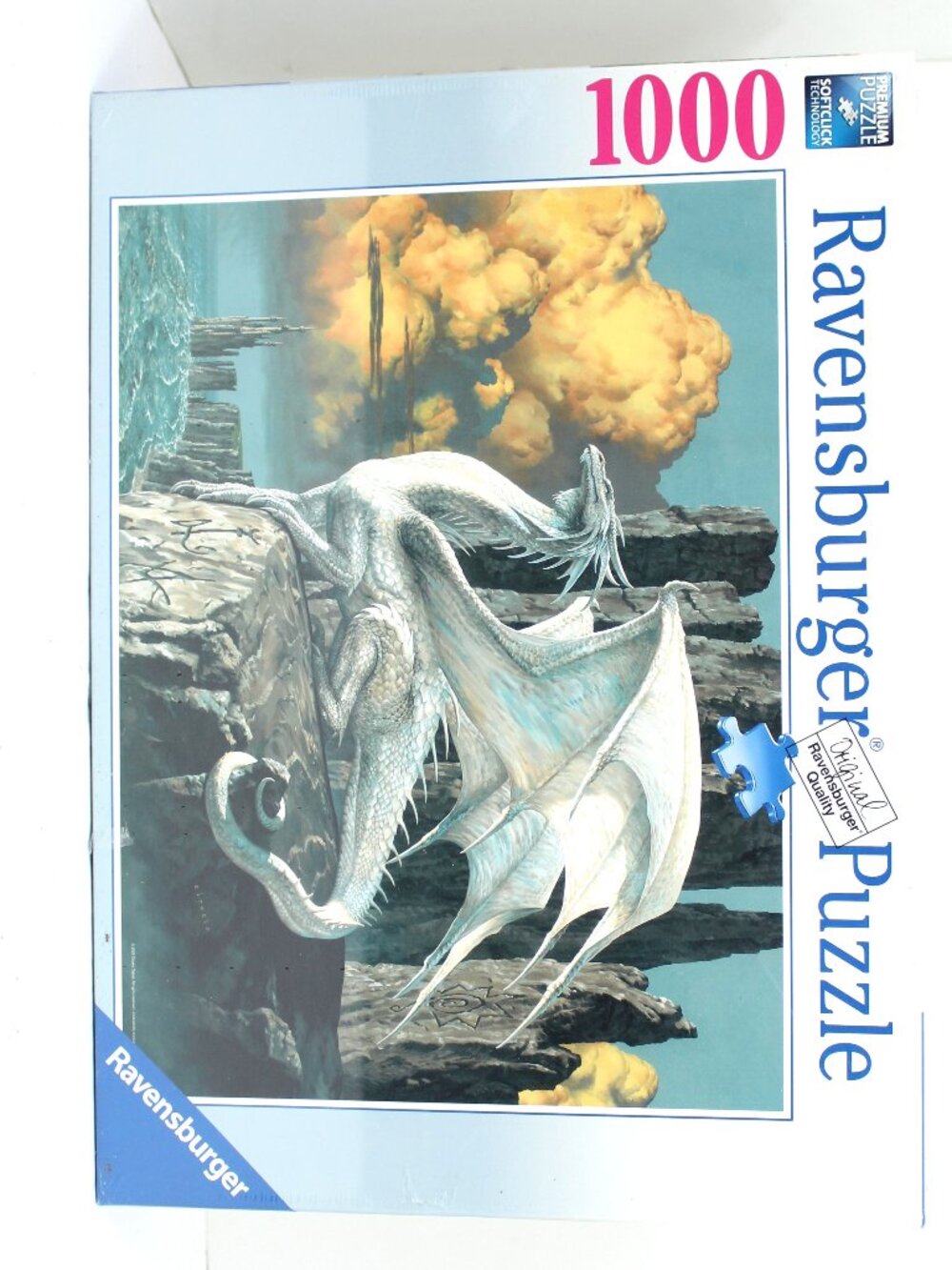 RAVENSBURGER JIGSAW PUZZLE 1000 PIECES NO. 15 696 2 DRAGON 27" X 20" NIB SEALED